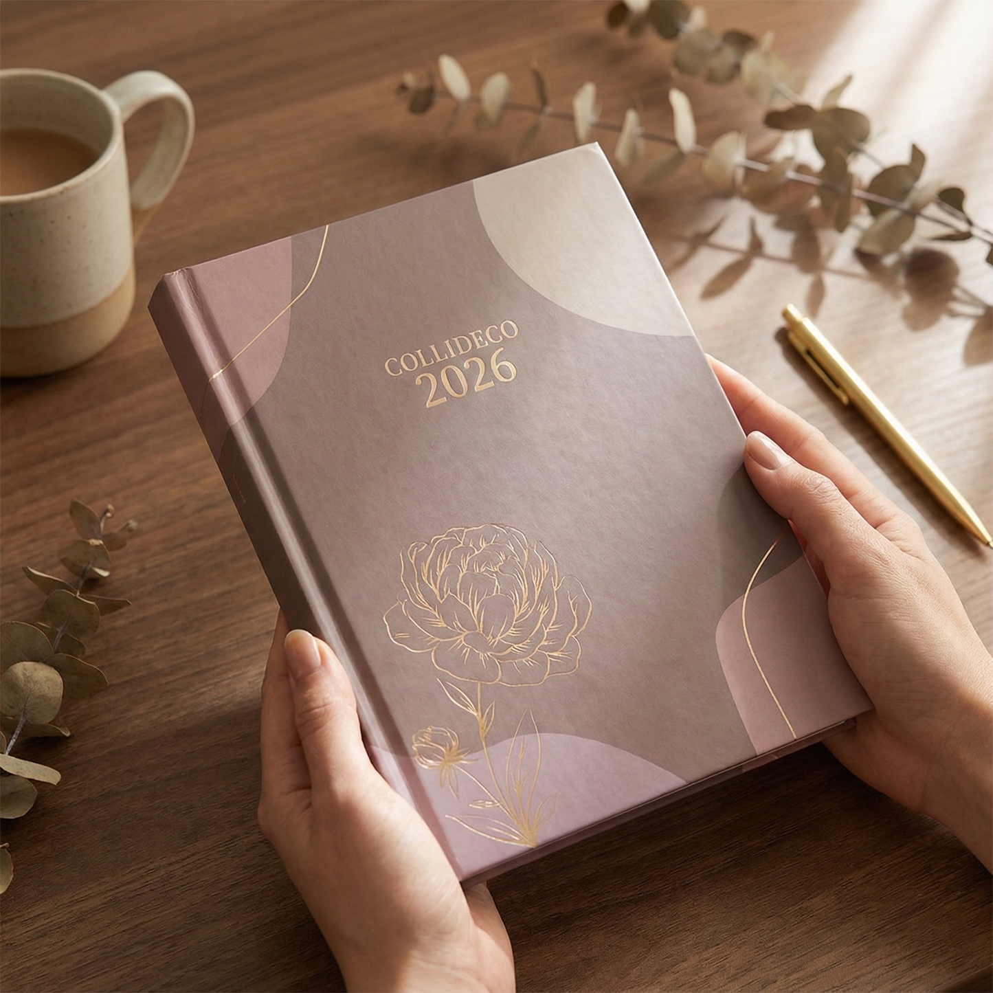 The Golden Bloom Daily Planner - 2026